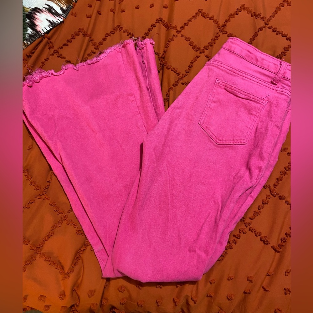 pink flares
